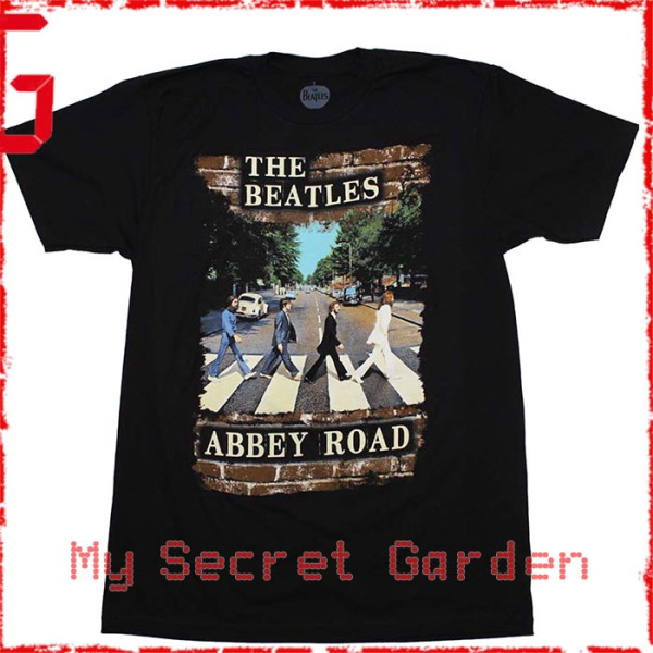 The Beatles - Abbey Road Brick Photo Official T Shirt ( Men M, L ) ***READY TO SHIP from Hong Kong***
